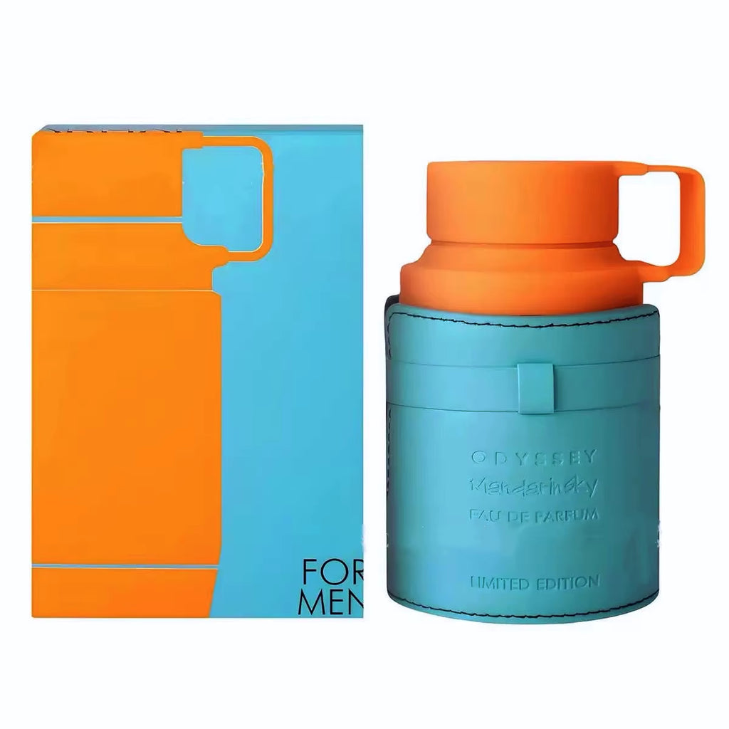 100Ml Original Arab Perfumes Odyssey Mandarin Sky Unisex Perfum Spray Excellent Lasting Citrus Fragrance Limited Edition Present